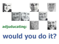 Adjudicating: would you do it?