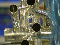 Close up of instrument