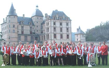 Astley Youth Band on Tour in France