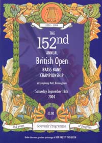2004 British Open programme cover