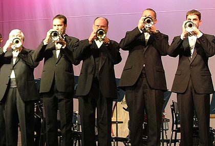 Fountain City Brass Band: 'Tallis Prelude' - Cornet section
