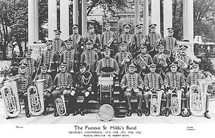 St Hilda Professional Band with Hubert Bath as their MD