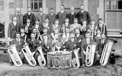 Nantlle Vale Royal Silver Band 1907