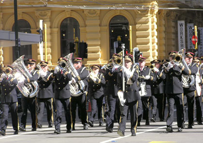 Street March: NZ Community Trusts Woolston Brass