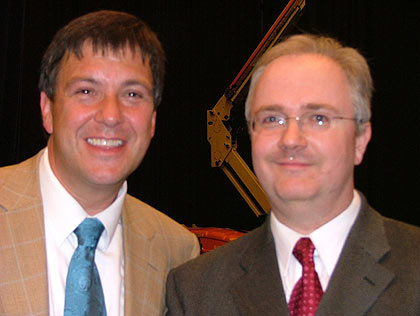 Nicholas Childs with Peter Graham