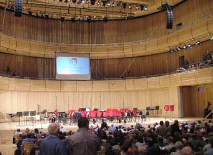 Sage - inside the concert hall