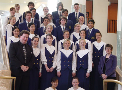Pembroke Chamber Singers, Canberra, 2005