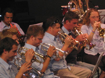 Front Row Cornets