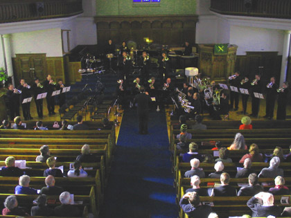 St Kilda brass performing Olympic Fanfare and Theme