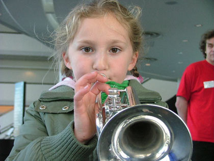 Cornet girl