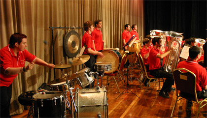 The Percussion Team
