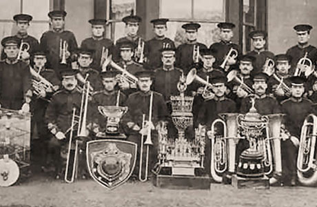Wingates Band in 1907
