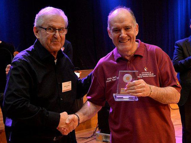 McCann and his award