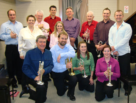 NAB cornet section