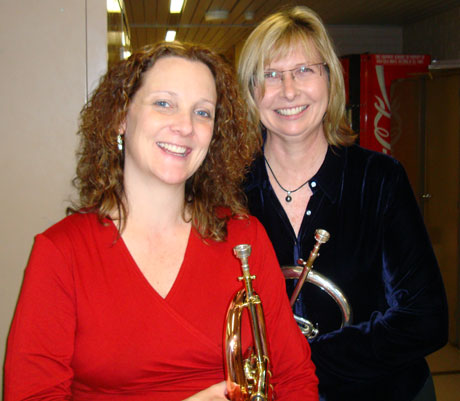 Tricia Grice and Amanda Casagrande