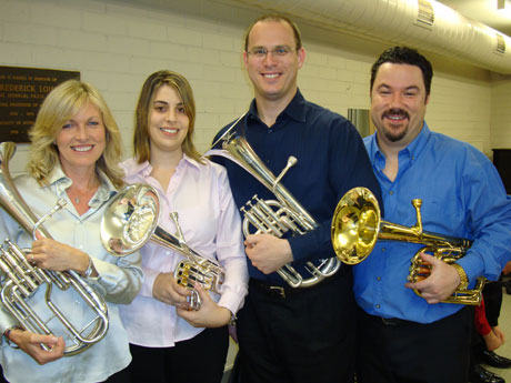 NAB horn section