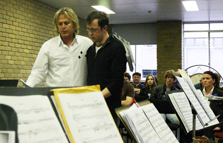 David King with Danny van Bergen