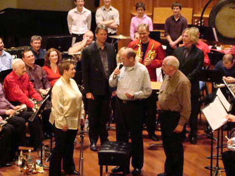 Paula Russell, Chris Bowman, Barry Tuckwell
