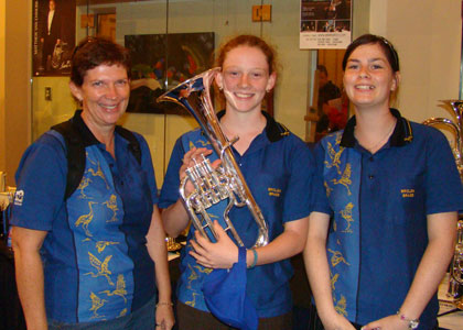 Members of Broga Brass