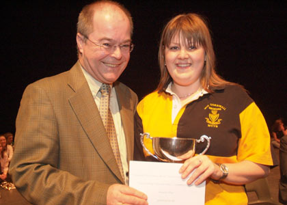 Community Best Player Yasmin Stevens