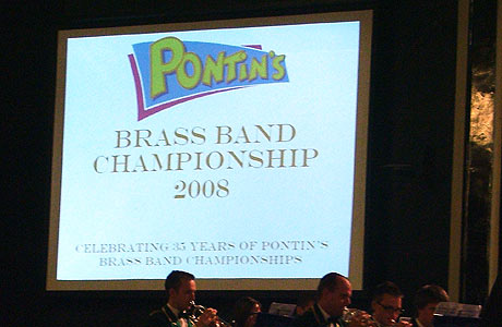 Pontins 2008 welcome screen