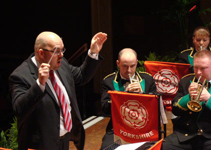 Glyn Williams encourages Marsden