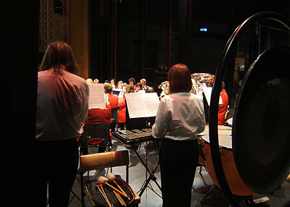 Rhyl Silver percussion team