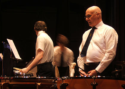 Darwen Brass percussion team