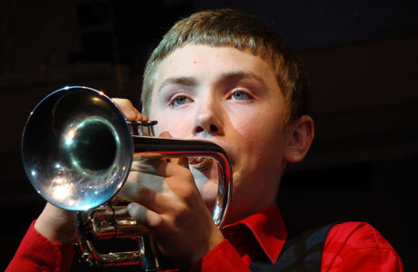 James Fountain in action