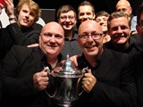 Section 1 - 1st Filton Concert enjoy holding the 

Trophy