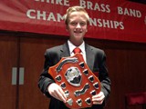 Championship Section: Youngest Player: Keir Luc Evans-Brown (aged 14) - Strata Brass