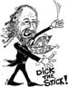 Book cover: Dick the Stick: Richard Evans