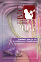 DVD cover - Brass in Concert Championships 2007