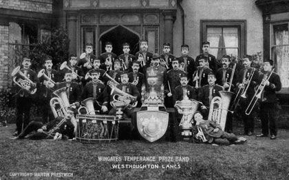 Wingates Temperance Prize Band