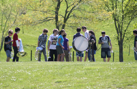 The Marching Elective gets into Full Swing