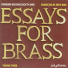 CD cover - Essays For Brass Volume 3