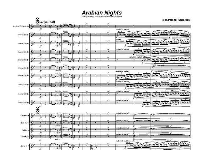 Arabian Nights opening