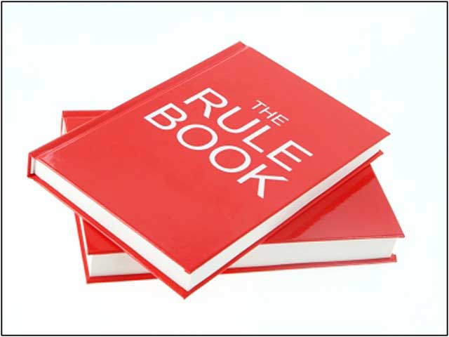 The rule book