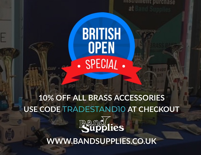 Great British Open offers from Band Supplies — 4barsrest