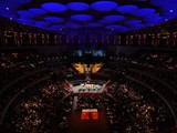 Looking down on the Albert Hall