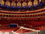Royal Albert Hall Auditorium in readiness - 20th October 2012