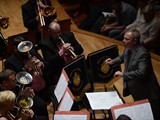 Garry Cutt conducting Grimethorpe Colliery at the 2012 British Open