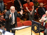 Ian Porthouse conducting Tredegar at the 2012 British Open