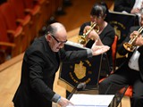 Philip McCann conducting Carlton Main Frickley Colliery at the 2012 British Open