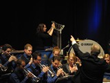 Rijnmond Band in performance 