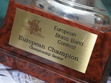 Inscription on
the EBBC trophy