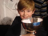 One happy lad - Swindon Pegasus 11 year old Jack Lewis