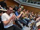 Oberosterreich rehearsal in Tiengen (Freiburg) prior to their 

European Challenge.