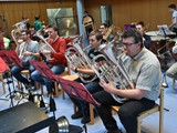 Oberosterreich rehearsal in Tiengen (Freiburg) prior to 

their European challenge.