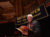 Compere David Hayward:  2015 British Open Championship at the Symphony Hall, Birmingham